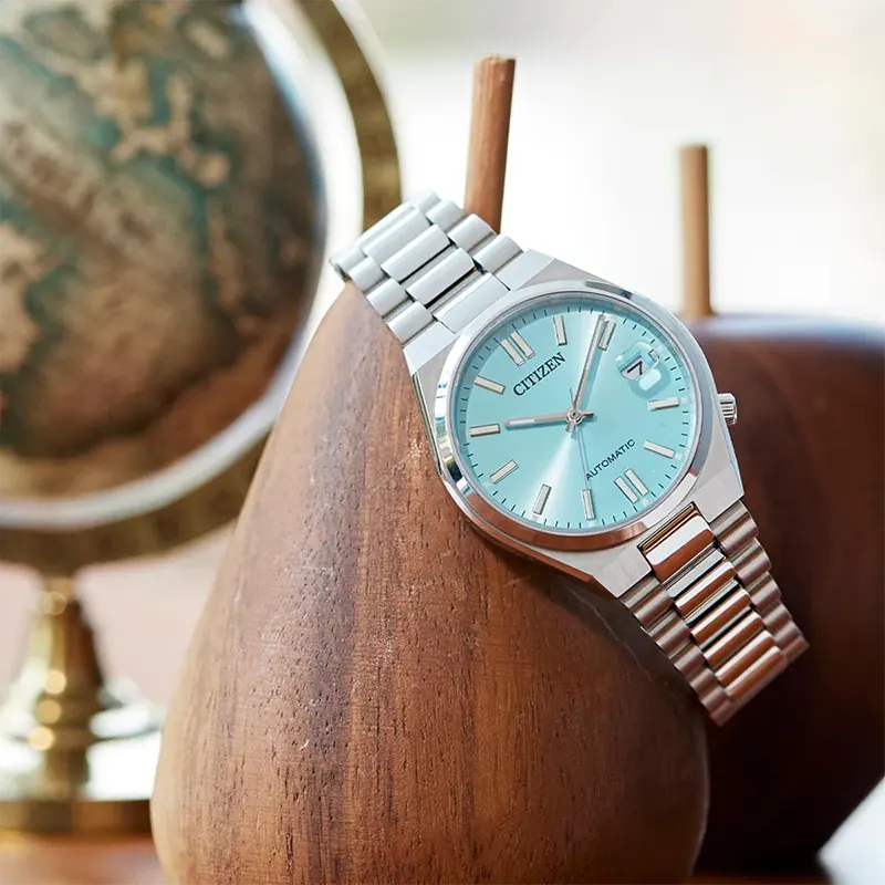 Citizen Tsuyosa Automatic 37mm Tiffany Dial Men's Watch– NJ0200-50L